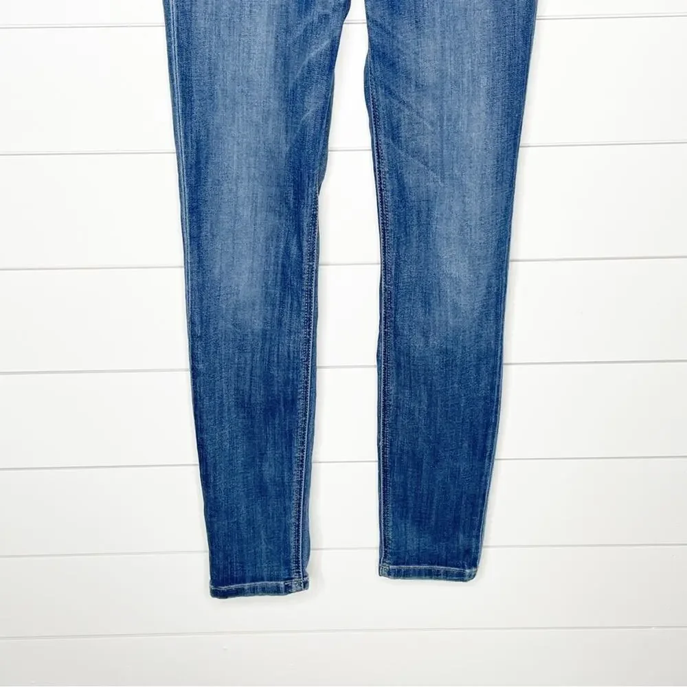 Joe's Jeans COOL OFF Rolled Skinny Crop Jeans Lyndi Wash Size 25 - Picture 4 of 10